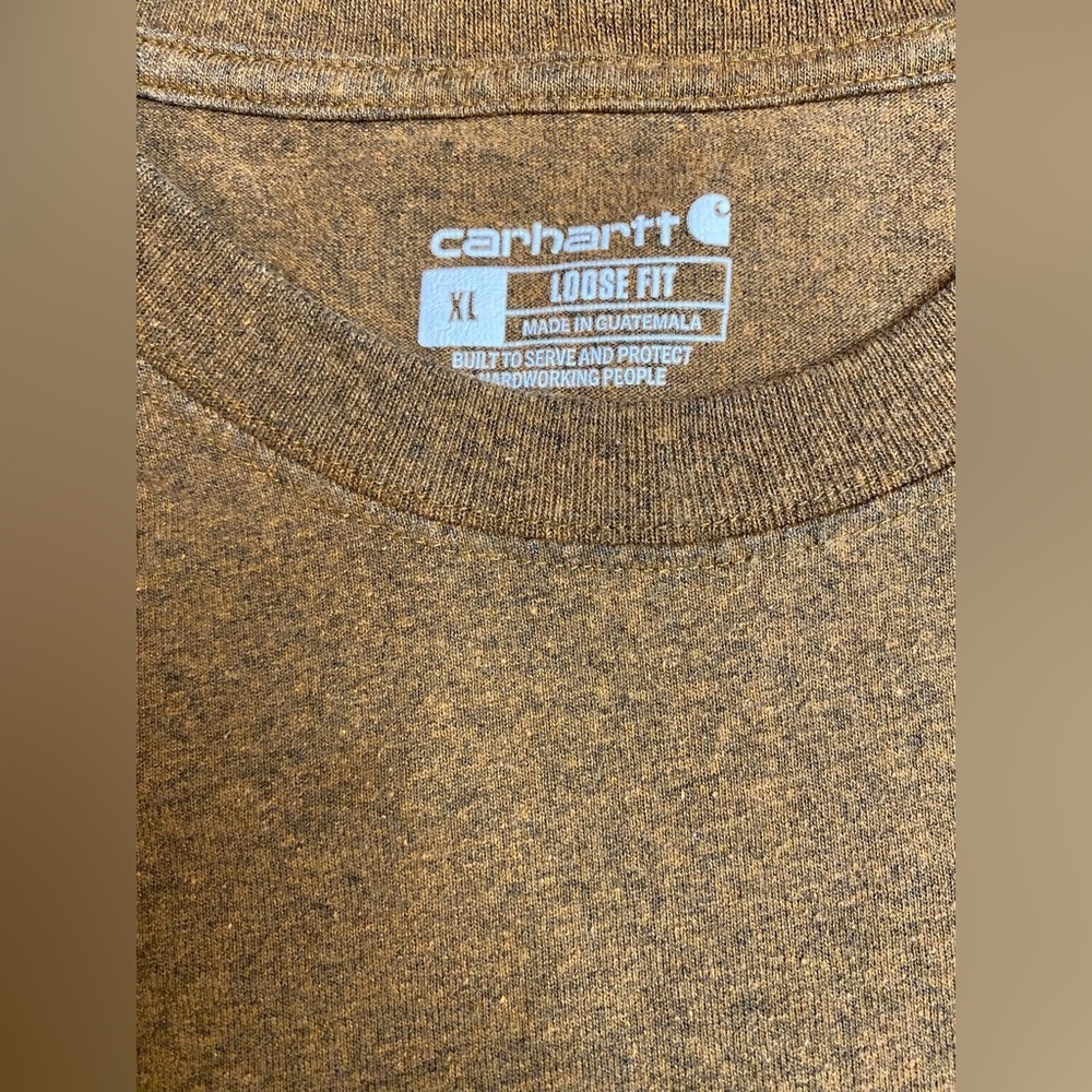 Carhartt Heavyweight Pocket Tee Men’s XL Work Skater 90s Hipster Dad Utility 00s - Picture 7 of 8